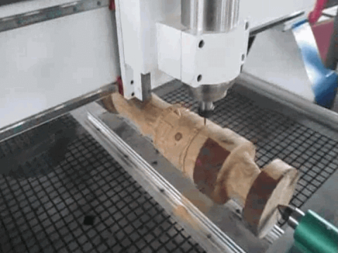 4x8帶第四軸旋轉雕刻的 ft 木工數控雕刻機 4x8帶第四軸旋轉雕刻的 ft 木工數控雕刻機