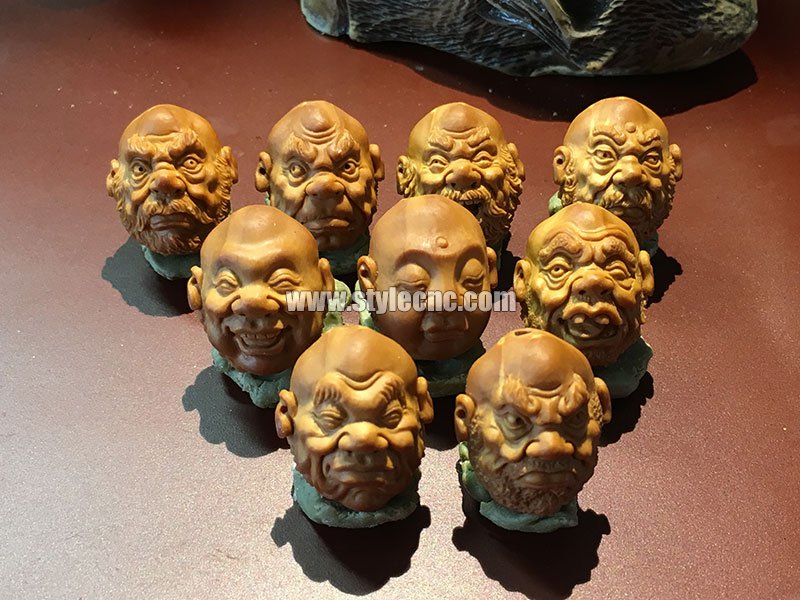 使用數(shù)控雕刻機雕刻下橄欖核