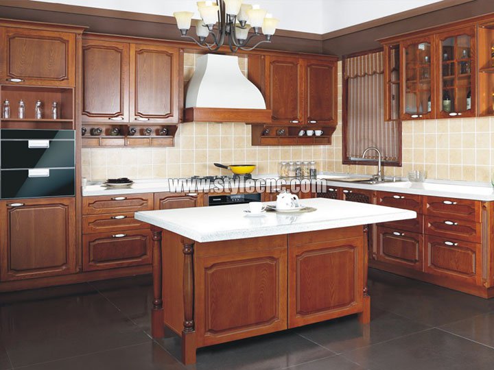 采用數控木雕機進行的櫥柜門項目