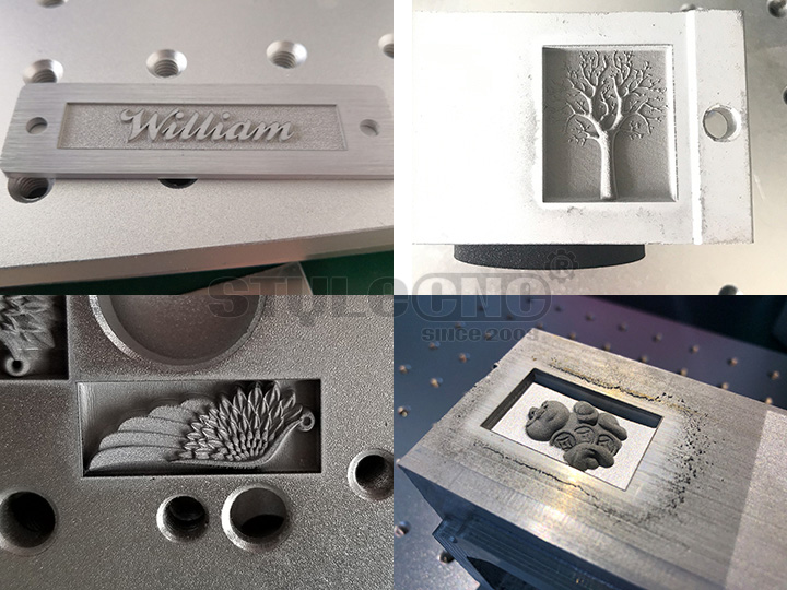 3D 激光雕刻金屬項目