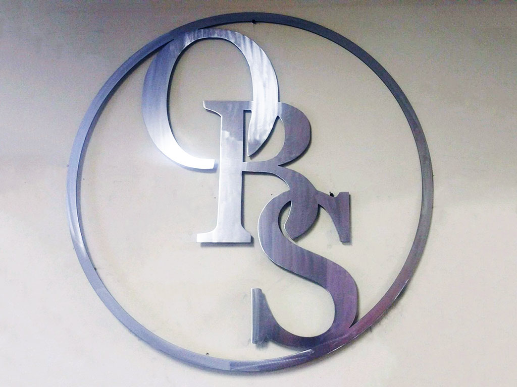 光纖激光切割不銹鋼標牌