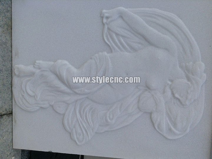 臺式小型數控石材雕刻機，適用于大理石雕刻