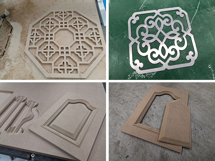 帶四軸旋轉項目的數控木材加工中心