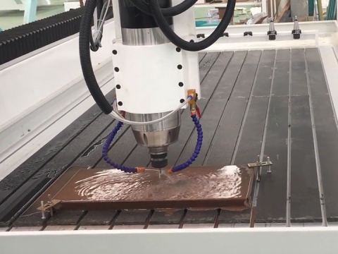 用于石材雕刻的線性自動換刀數控雕刻刻機