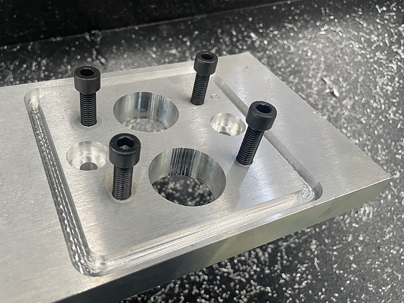 重型4x8數控鋁雕刻機帶攻絲頭