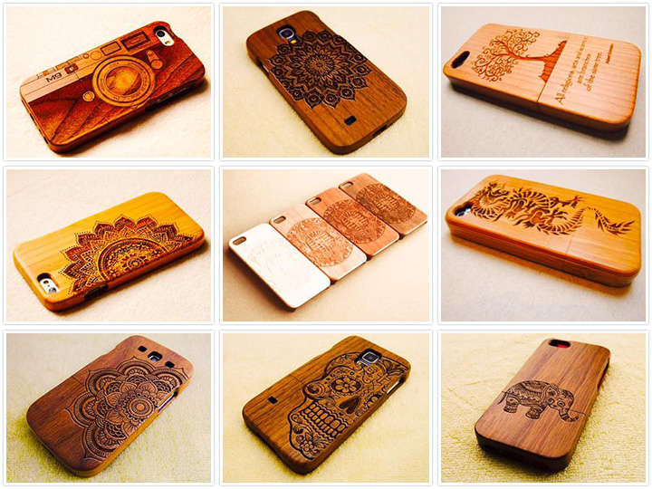 激光雕刻木質手機殼 激光雕刻木質手機殼
