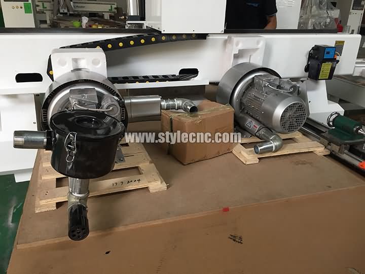 三頭數控銑床氣泵