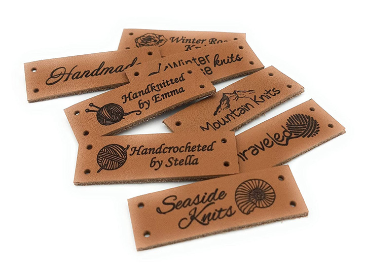 CO2 激光雕刻皮革標簽