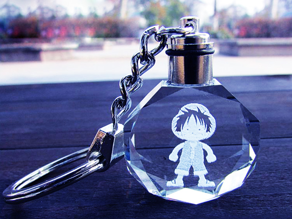 激光蝕刻 3D 水晶首飾