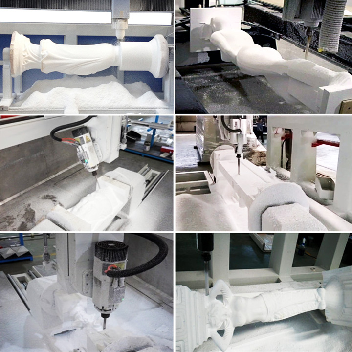 四軸 CNC 泡沫雕刻機項目